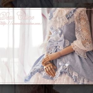 Dear Celine Hanayome Floral Frill Lolita Dress